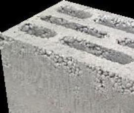 Блок стеновой пескоцементный - тип 2