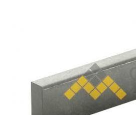 Бордюрный камень красный - вариант 4