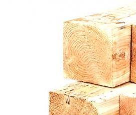 Брус из лиственницы 80х80 мм - вариант 2