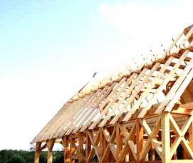 Брус клееный 80х80 мм - вариант 1