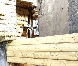 Брус Лиственница 60х60 мм - тип 3