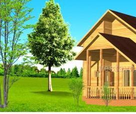 Брус обрезной профилированный - тип 4