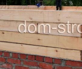 Брус обрезной профилированный - тип 3