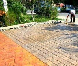 Брусчатка бетон - вариант 2