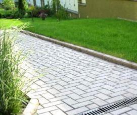 Брусчатка размер 199х99х80 мм серая - тип 1