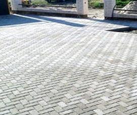 Брусчатка размер 199х99х80 мм серая - тип 4