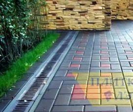 Брусчатка тротуарная черная - тип 3