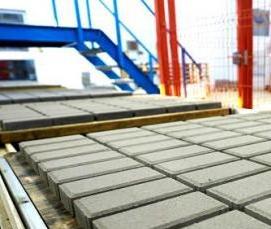 Брусчатка вибропрессованная двухслойная гладкая серая - тип 1