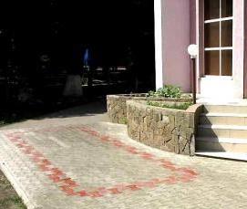 Брусчатка вибропрессованная двухслойная гладкая серая - тип 4