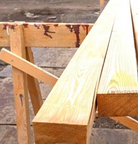 Брусок из лиственницы строганный - тип 1