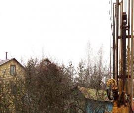 Бурение скважин малогабаритной установкой - тип 2