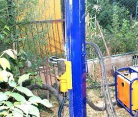 Бурение скважин на воду малогабаритной установкой - модель 2