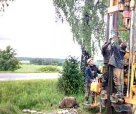 Бурение скважин на воду на даче - вариант 1