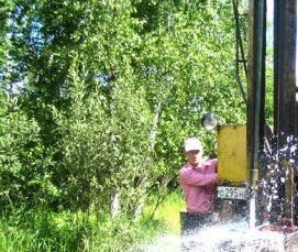 Бурение скважин на воду на даче - вариант 2