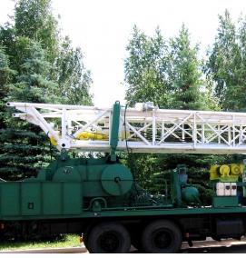Буровая установка на базе краз - тип 3