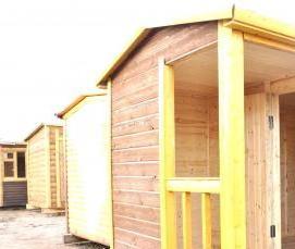 Бытовка большая для дачи - тип 4