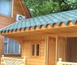 Бытовка из доски - модель 4