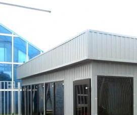 Бытовка из сэндвич панелей - модель 1