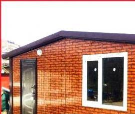 Бытовка из сэндвич панелей - модель 4