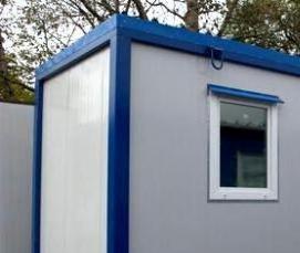 Бытовка из сэндвич панелей - модель 3