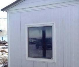 Бытовка из сэндвич панелей - модель 2