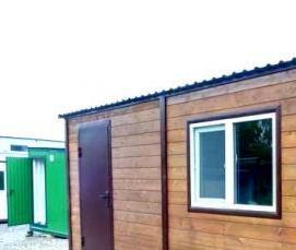 Бытовка по индивидуальному проекту - модель 4