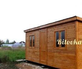 Бытовка с двумя комнатами - вариант 4