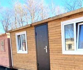 Бытовка с перегородкой - тип 1