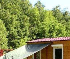 Бытовки дачные с навесом - тип 2