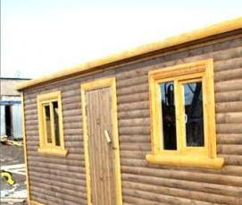 Бытовки дачные зимние - вариант 2