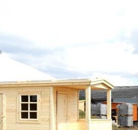 Бытовки душ туалет хозблок - модель 1