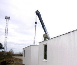 Бытовки с беседкой для дачи - модель 1