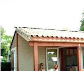 Бытовки с беседкой для дачи - модель 2