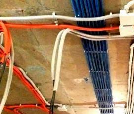 Бытовые электромонтажные работы - вариант 1