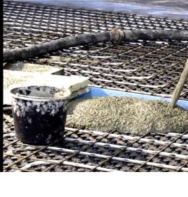 цементная стяжка теплого пола - вариант 1