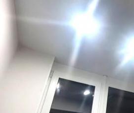 чердачная лестница под натяжной потолок - вариант 4