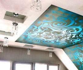 чердачная лестница под натяжной потолок - вариант 3