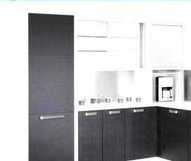 черно-серая столешница - модель 2