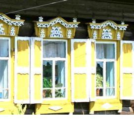 Декоративные деревянные окна Москва