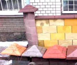 Декоративные отливы - модель 4