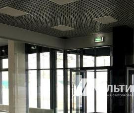 Демонтаж алюминиевых перегородок - тип 2