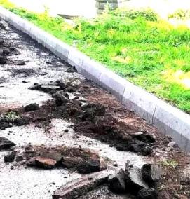 Демонтаж асфальтобетонного покрытия - вариант 3