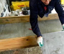 Демонтаж деревянного настила - модель 1