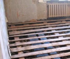 Демонтаж деревянного настила - модель 3