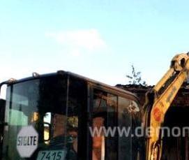 Демонтаж дома и вывоз мусора - вариант 2