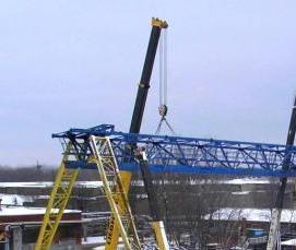 Демонтаж крана - модель 3