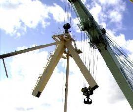 Демонтаж крана - модель 2