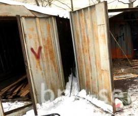 Демонтаж металлического ограждения - вариант 2