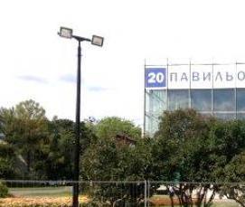 Демонтаж наружного освещения - вариант 1