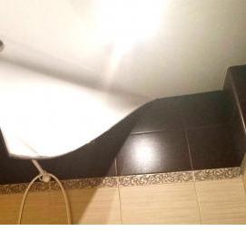 Демонтаж панелей пвх с потолка - модель 3